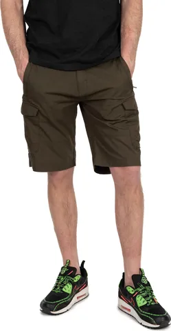 Fox Collection LW Cargo Shorts Fishing Shorts Green/Black M