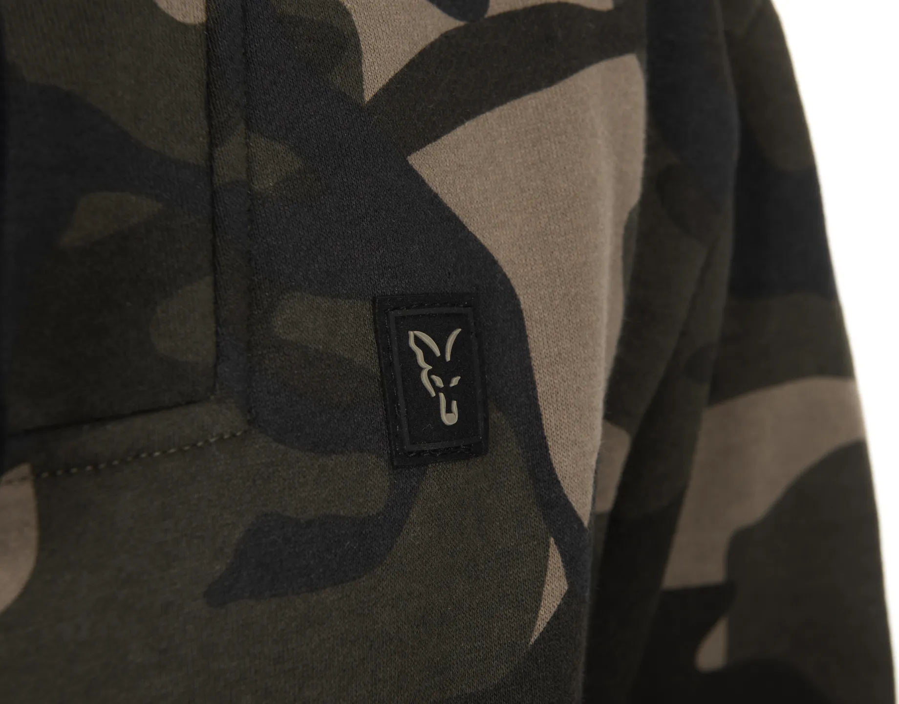 Fox Camo Full Zip Premium Hoodie L