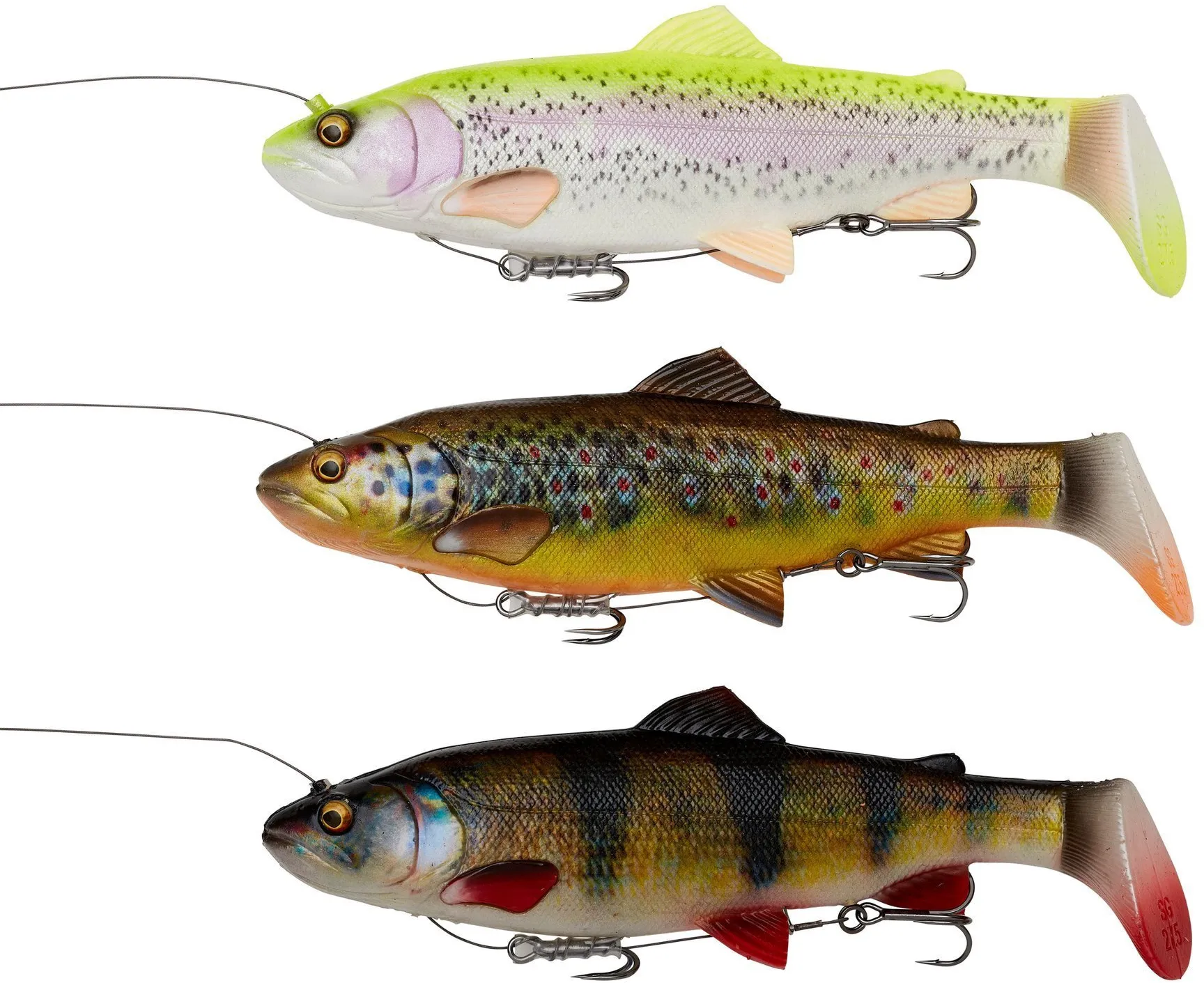 Savage Gear 4D LT RATTLE TROUT - 27.5cm, 258g, Brown Trout UV, Moderate Sink