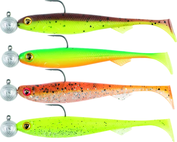 Fox Rage Ultra UV Slick Shad Loaded Lure Pack 7cm 5g 4pc