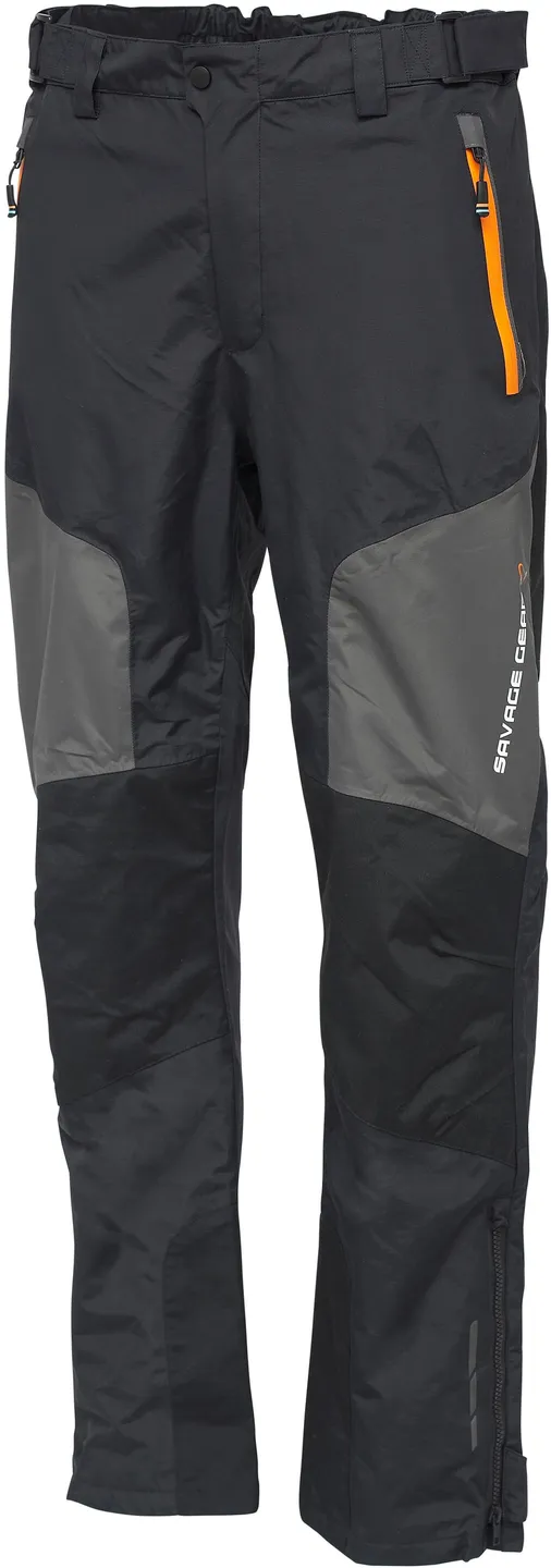 Savage Gear WP Performance Trousers Clothes 10000mm XXL Black Ink/Grey