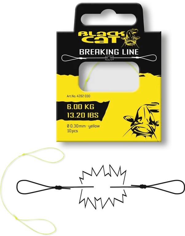Black Cat Breaking Line 0.30mm 6kg
