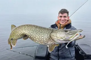 Hechtangeln im Winter