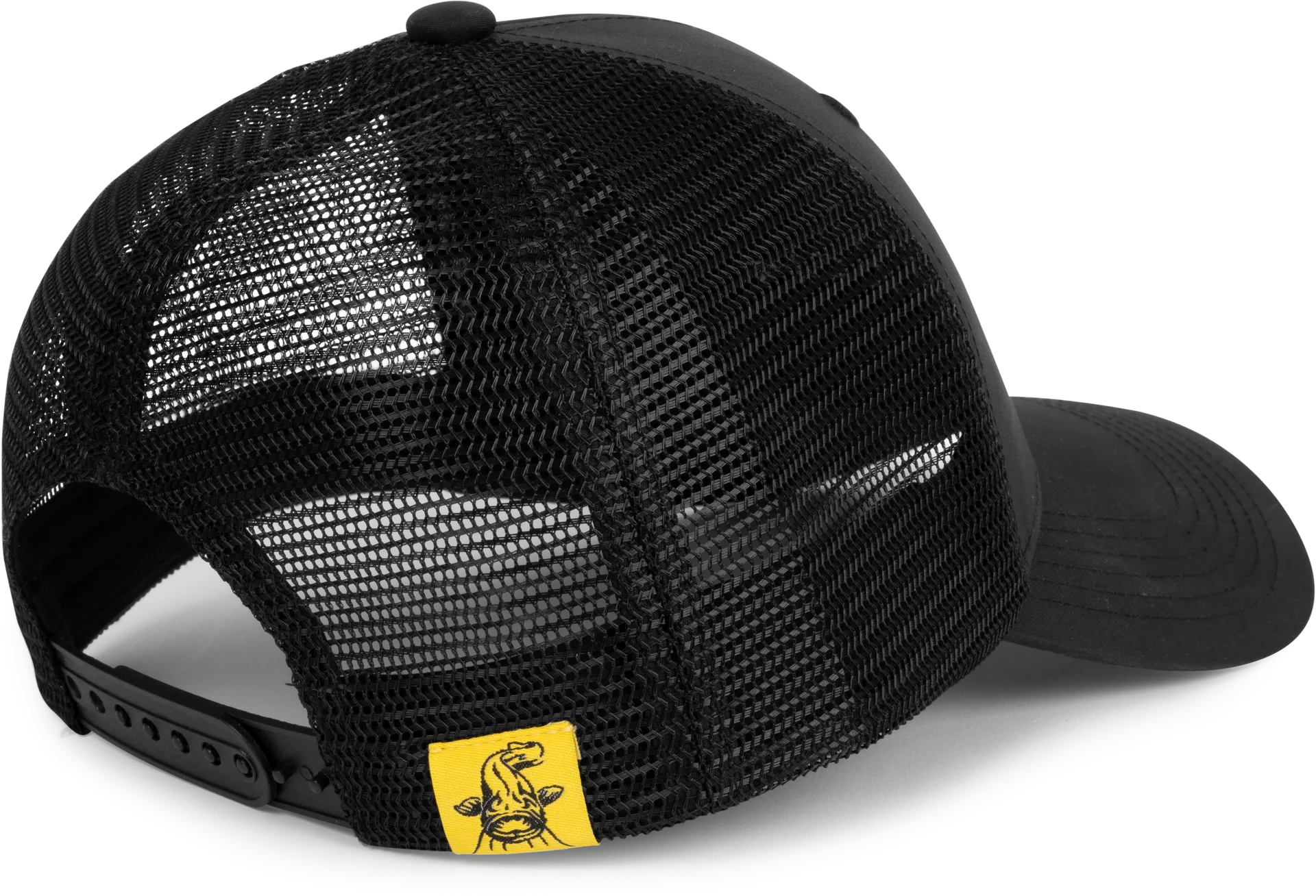 Black Cat Black Trucker Cap