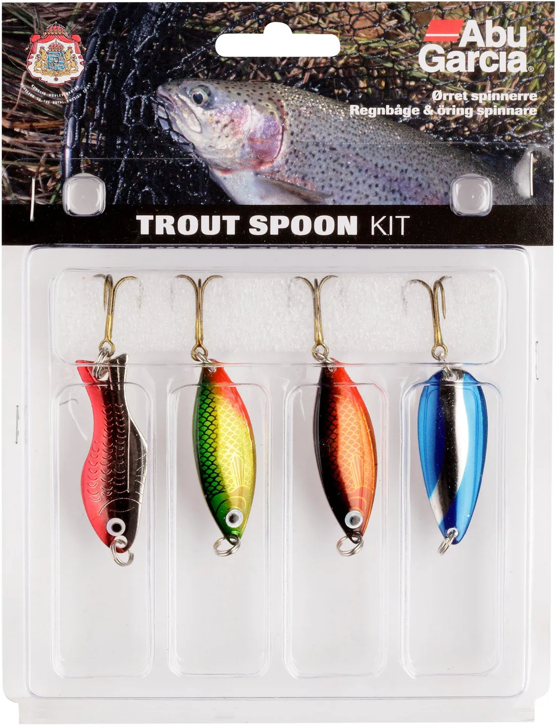 Abu Garcia Trout Spoon Köder-Set 4 34g 0.5–2m Trout
