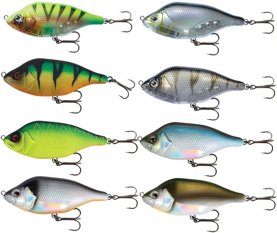 Fox Rage Hitcher Jerk and Twitch 12cm 60g UV Original Perch Sinking