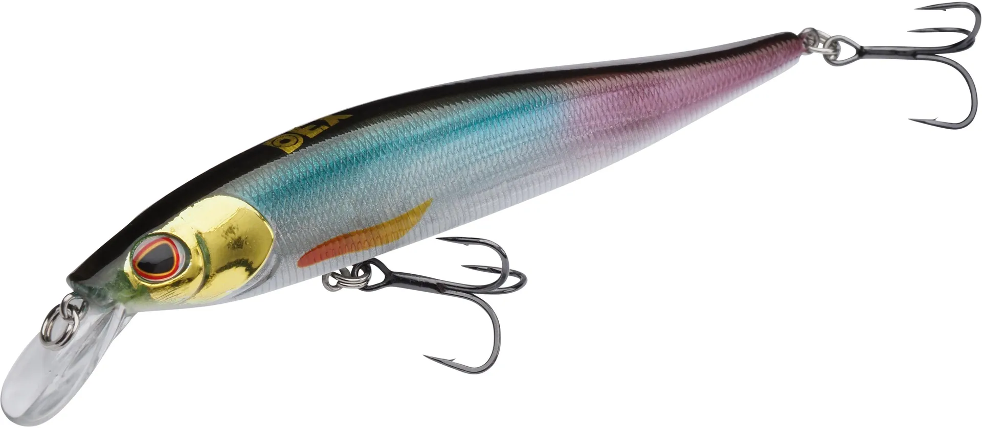 Berkley DEX Stunna 100 Jerkbaits 10cm 10.2g 0.7–1.5m Super Slow Sinking Fire