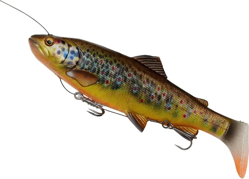 Savage Gear 4D LT RATTLE TROUT - 27.5cm, 258g, Brown Trout UV, Moderate Sink