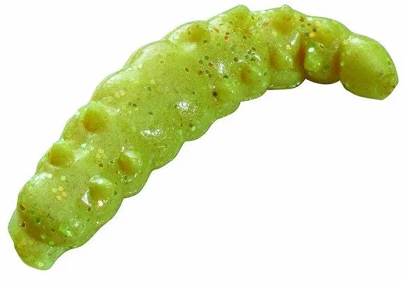 Berkley PowerBait Power Honey Worm 2.5cm 60g Yellow With Scales