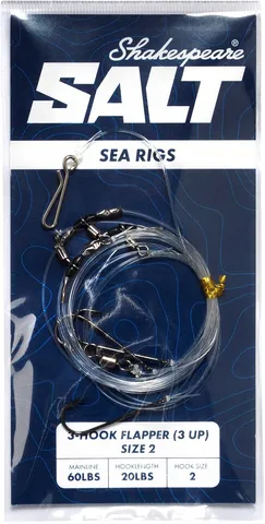 Shakespeare SALT Rig 2 Flapper 3 Up