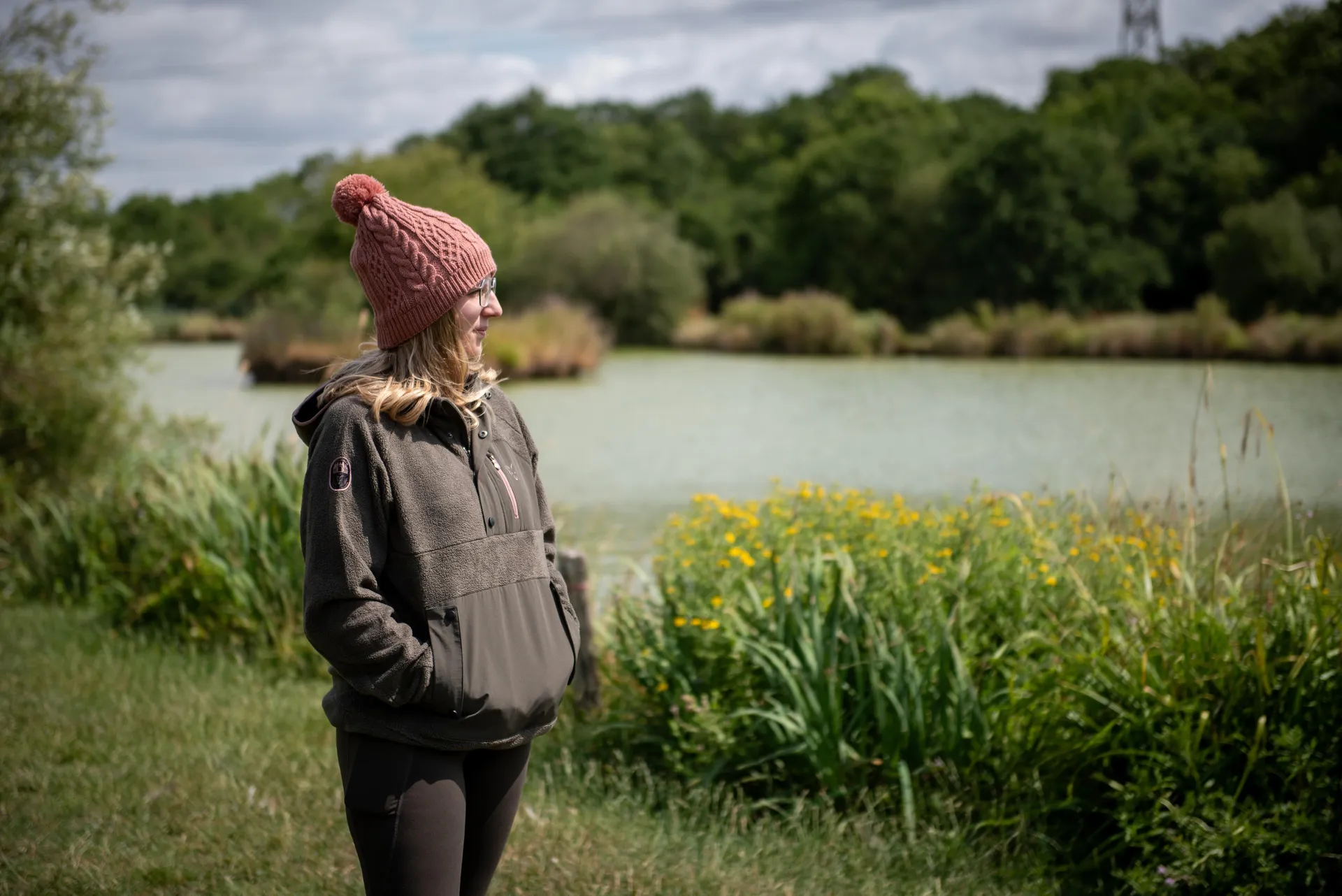 Fox Explorer Fleece Hooded Jacket M 12-14