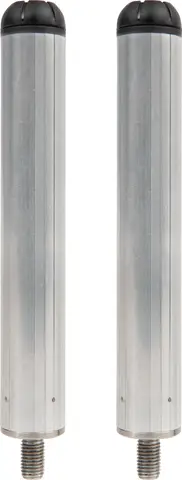 Matrix Silver Leg Extensions 15cm 25mm 152g Stainless Steel