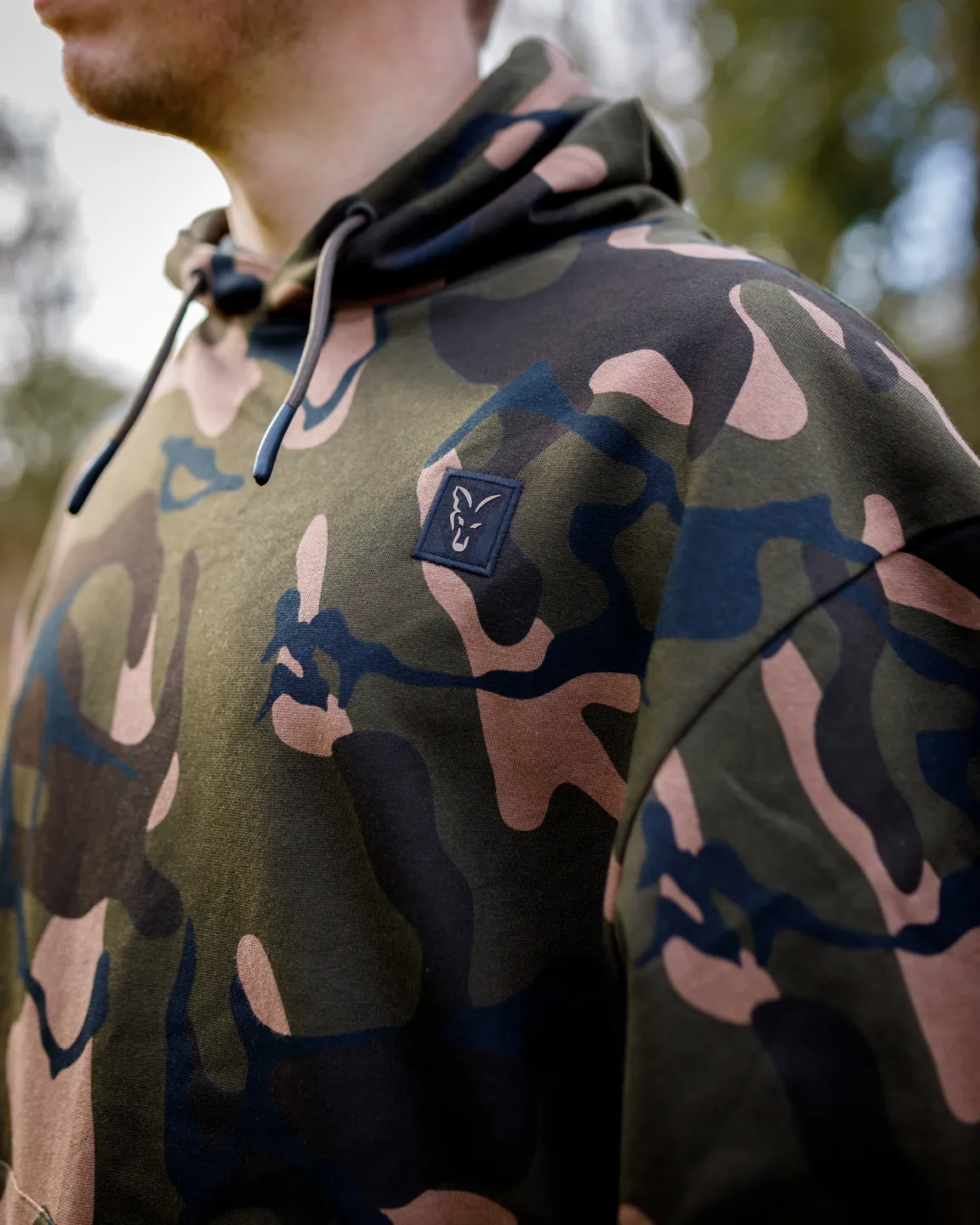Fox LW Camo Pullover Hoody L