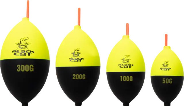 Black Cat Hard Core Beacon Float 300g Black/Yellow