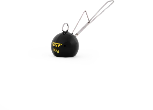 Black Cat Cat Ball Dead or Alive System 10cm 80g Black Stainless Steel