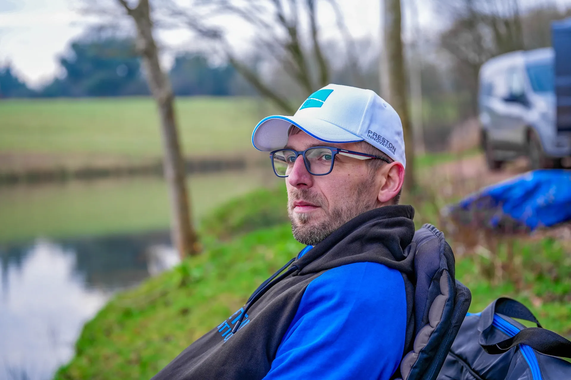 Preston White HD Cap 100% Cotton