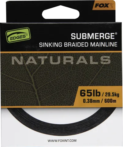Fox EDGES Naturals Submerge Braid 0.38mm 600m 29.5kg