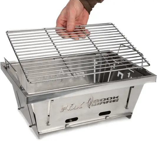 Fox Cookware Foldable BBQ Stainless Steel