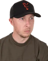 Fox Collection Baseball Cap Black/Orange