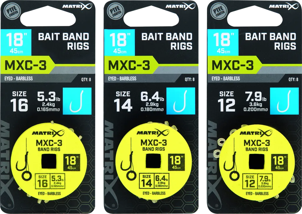 Matrix MXC-3 Rig 16 45cm 8pcs Barbless