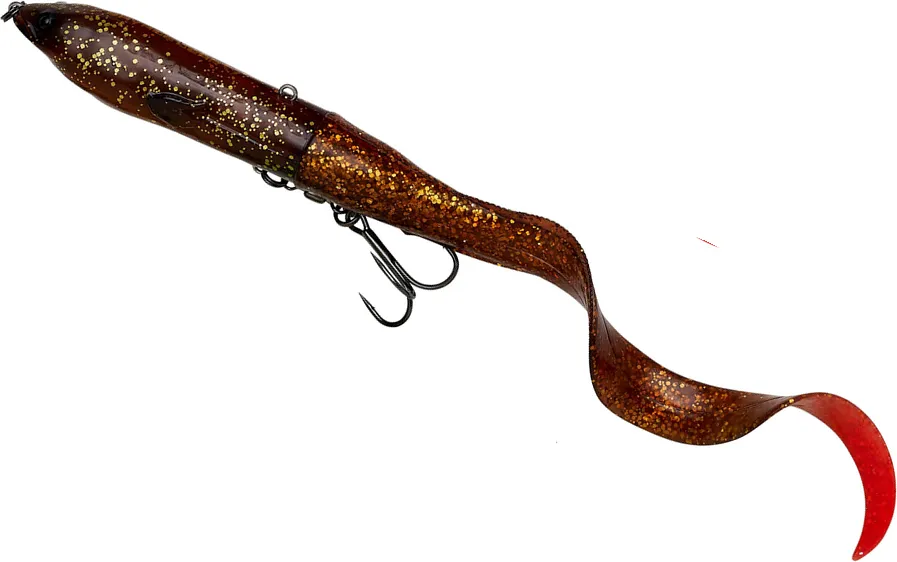 Savage Gear 3D Hard Eel 2+1 17cm 50g Motor Hot Tail