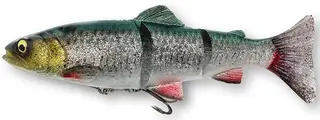 Savage Gear 4D Line Thru Trout 25cm 180g Slow Sinking Green Silver
