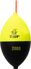 Black Cat Hard Core Beacon Float 200g Black/Yellow