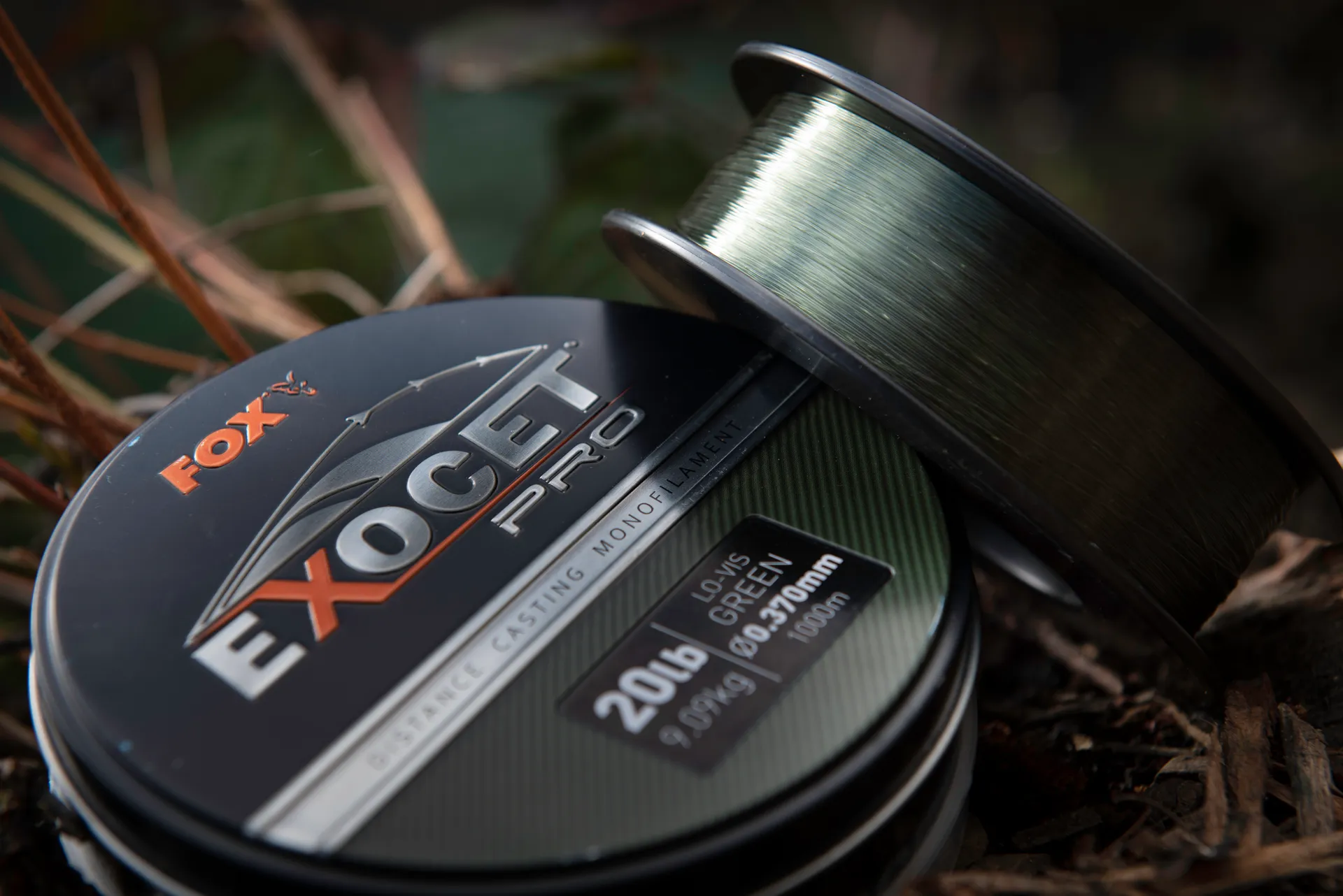 Fox Exocet Pro Mono 0.331mm 7.27kg 1000m Low vis green