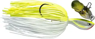 Rapala Rap-V Perch Bladed Jig 10g 8cm Silver Fluorescent Chartreuse