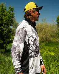 Black Cat Sun Jersey Base Layer L