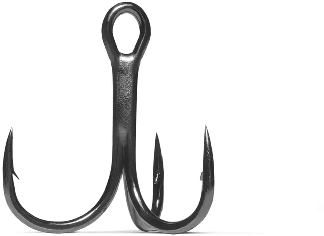 VMC 7547 Hybrid 1X Strong Treble Hook 1/0 Black Nickel