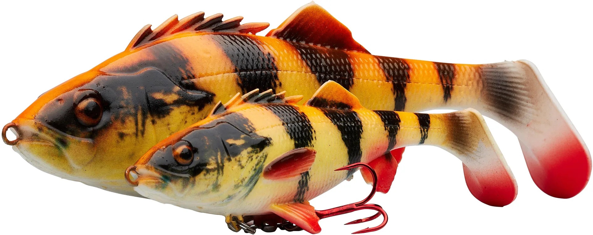 Savage Gear 4D Perch Shad 17.5cm 67g Albino