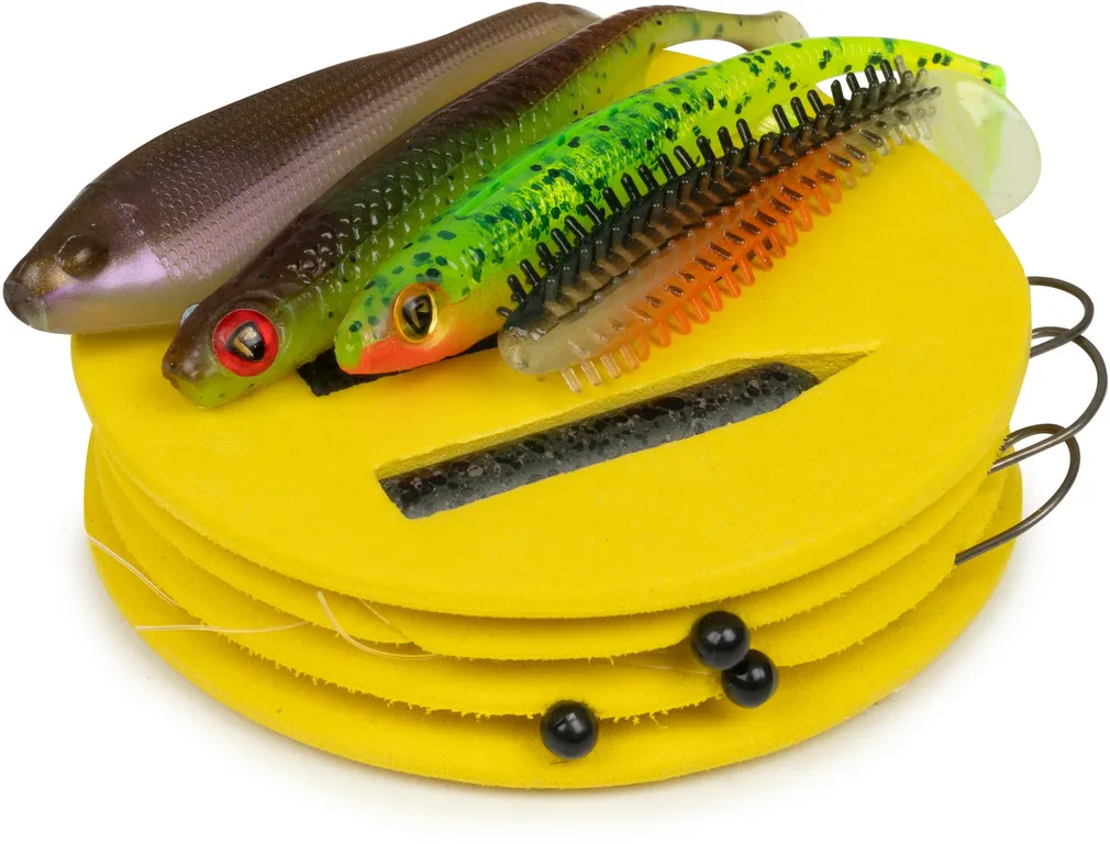 Fox Rage Drop Shot Mini Ready Rig 4 3pcs