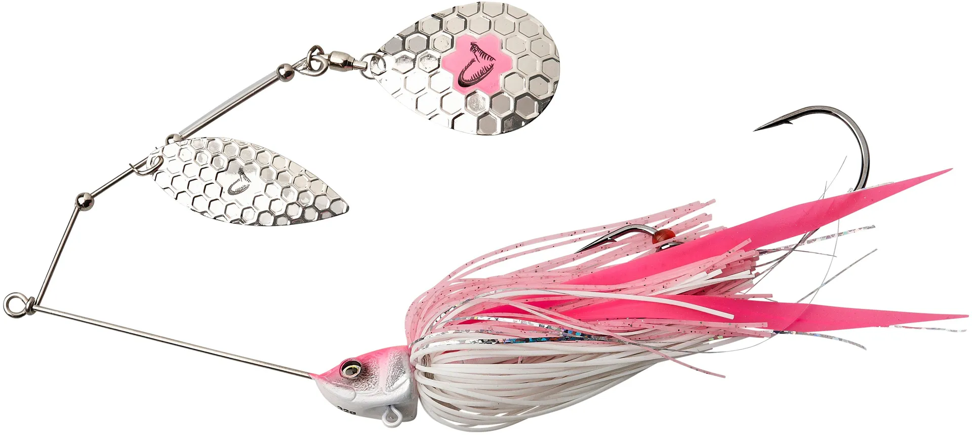 Savage Gear Da Bush Spinnerbaits 16cm 32g Red Head Silver