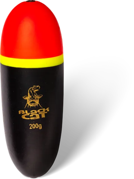 Black Cat Maxi Foam Float 200g 14.5cm black