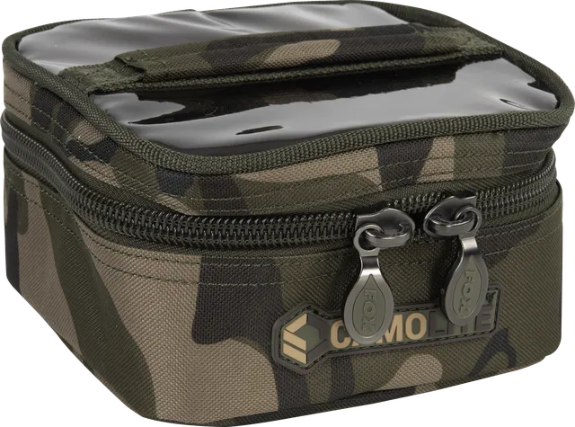 Fox Camolite Case 6 Pot Hookbait 17x16.5x9.5cm