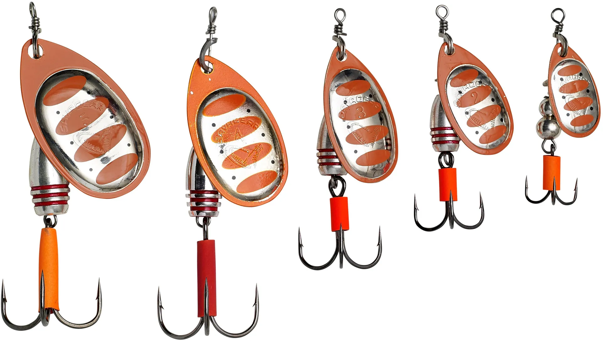 Savage Gear Rotex Spinner Inline Spinners 3.5g 11cm Firetiger