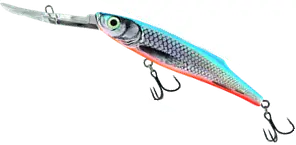 Salmo Freediver Super Deep Runner 12cm 12.2m 24.8g Silver Blue