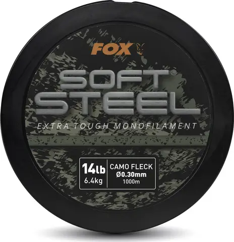 Fox Soft Steel Fleck Camo Mono 0.3mm 6.4kg 1000m