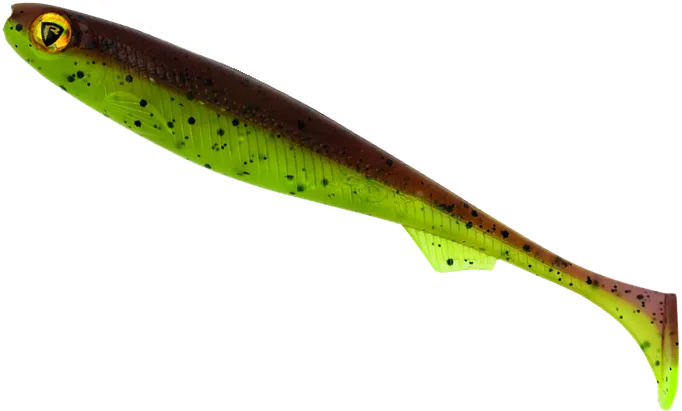 Fox Rage Ultra UV Slick Shad 13cm UV Green Pumpkin
