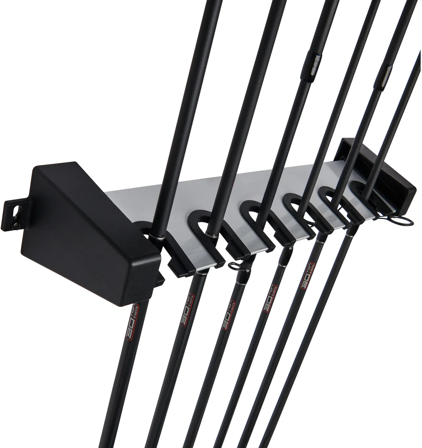 Abu Garcia Horizontal 6 Rod Rack 6 Compartments Aluminium