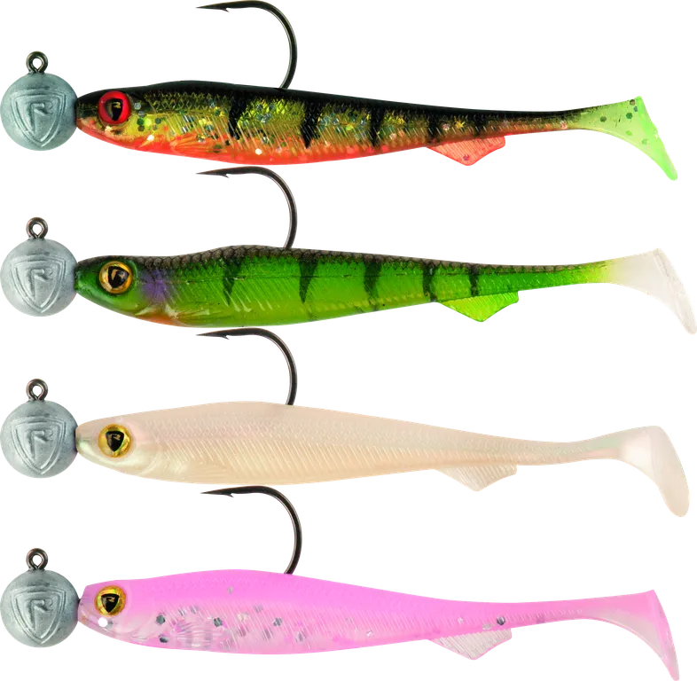 Fox Rage Ultra UV Slick Shad Loaded Lure Pack 11cm 10g 3/0 4pc