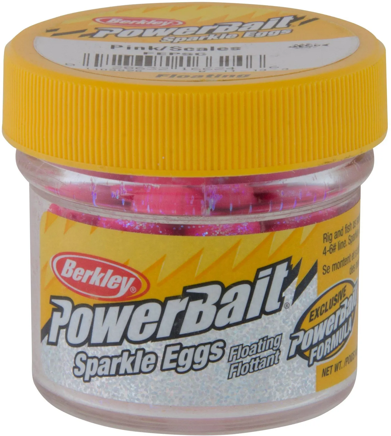Berkley Sparkle Power Eggs Floating Magnum 36pc 14g Pink Scales