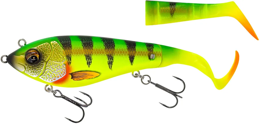 Savage Gear Deviator Tail Tail baits & hybrid baits 20cm 87g 0.5–2m Firetiger