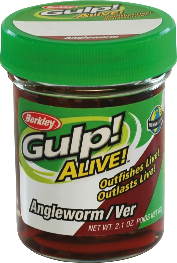Berkley Gulp! Alive! Angle Worm 3cm 60g Red Wiggler