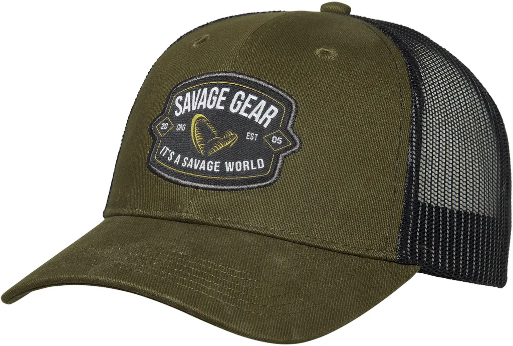 Savage Gear Badge Trucker Cap Green