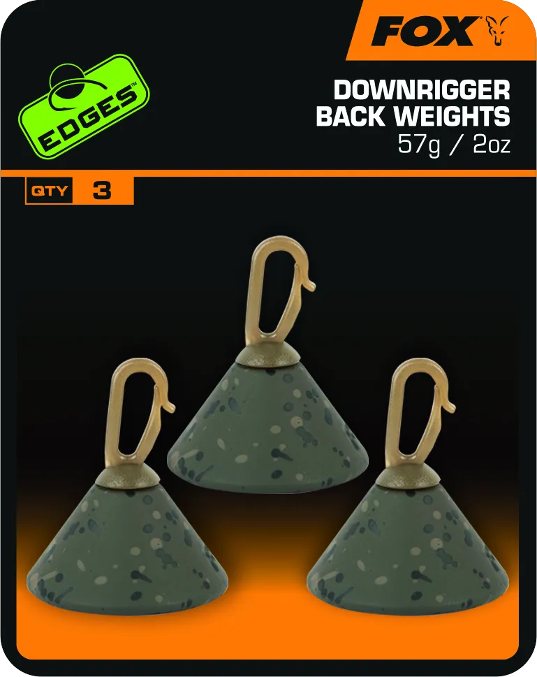 Fox Edges Downrigger Back Weights 57g 3pcs