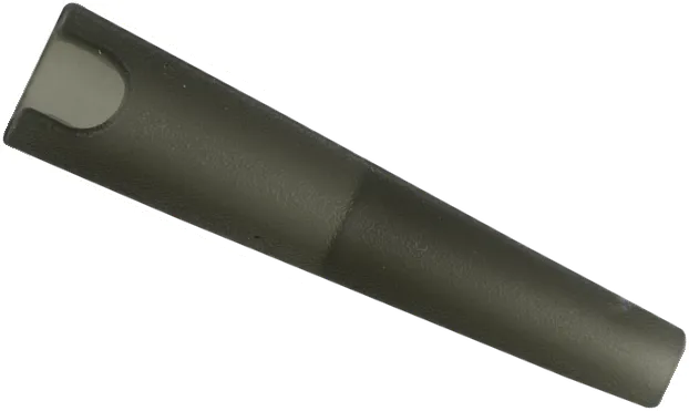 Fox Edges Naturals Lead Clip Tail Rubber 10 10pcs Dark Green