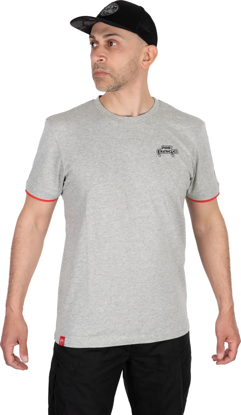 Fox Rage Voyager Tee Light Grey T-Shirt M
