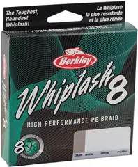 Berkley Whiplash 8 Geflochtene Schnur 150m 0.08mm 12.9kg Crystal